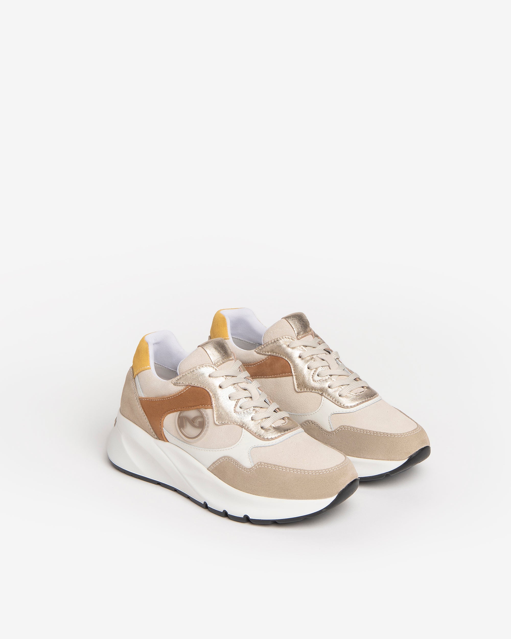 Nero Giardini Sneakers baskets cuir daim femme