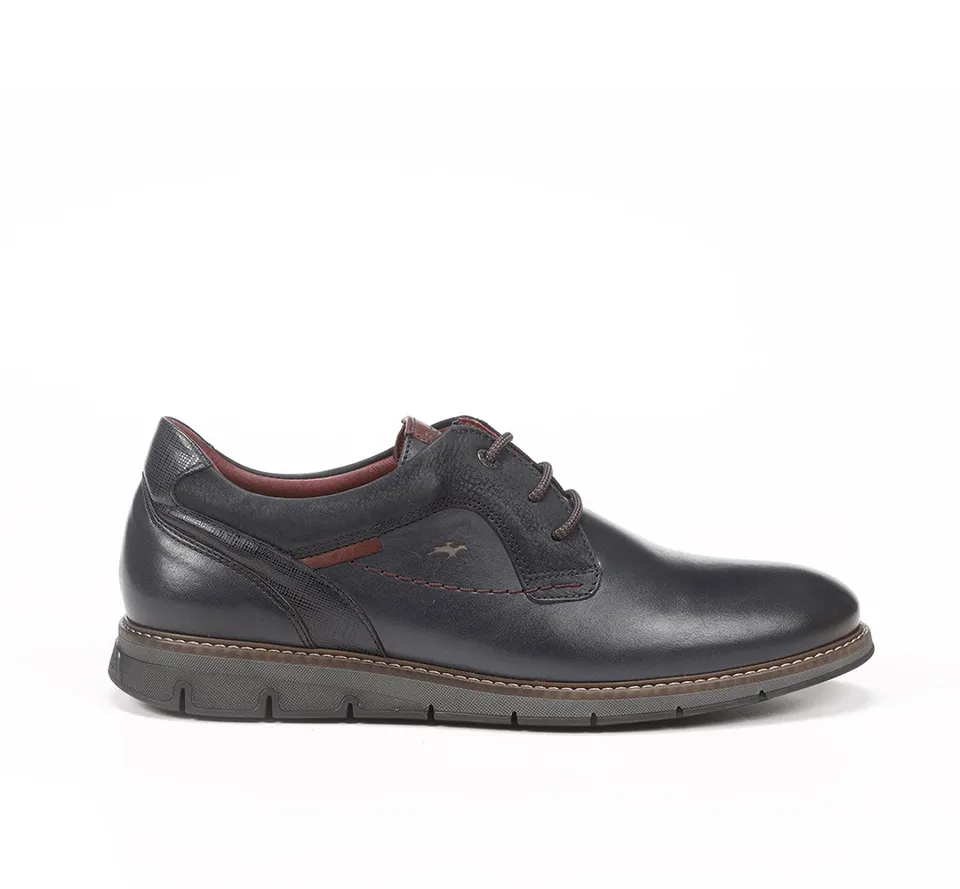Fluchos Kiro F0979 chaussure ville bleue homme cuir