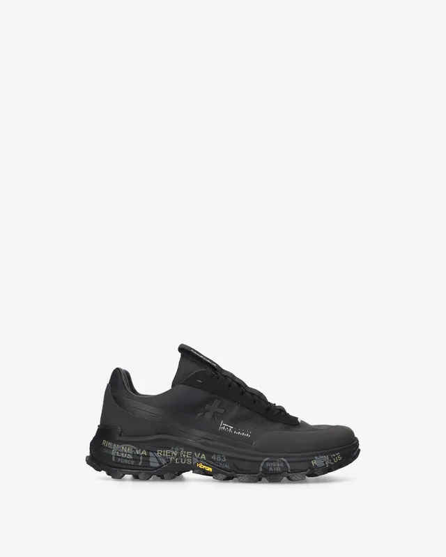Premiata Devin 503 baskets noires techniques Vibram