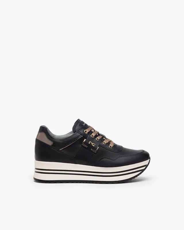 Nero Giardini Sneakers baskets cuir femme DryGo