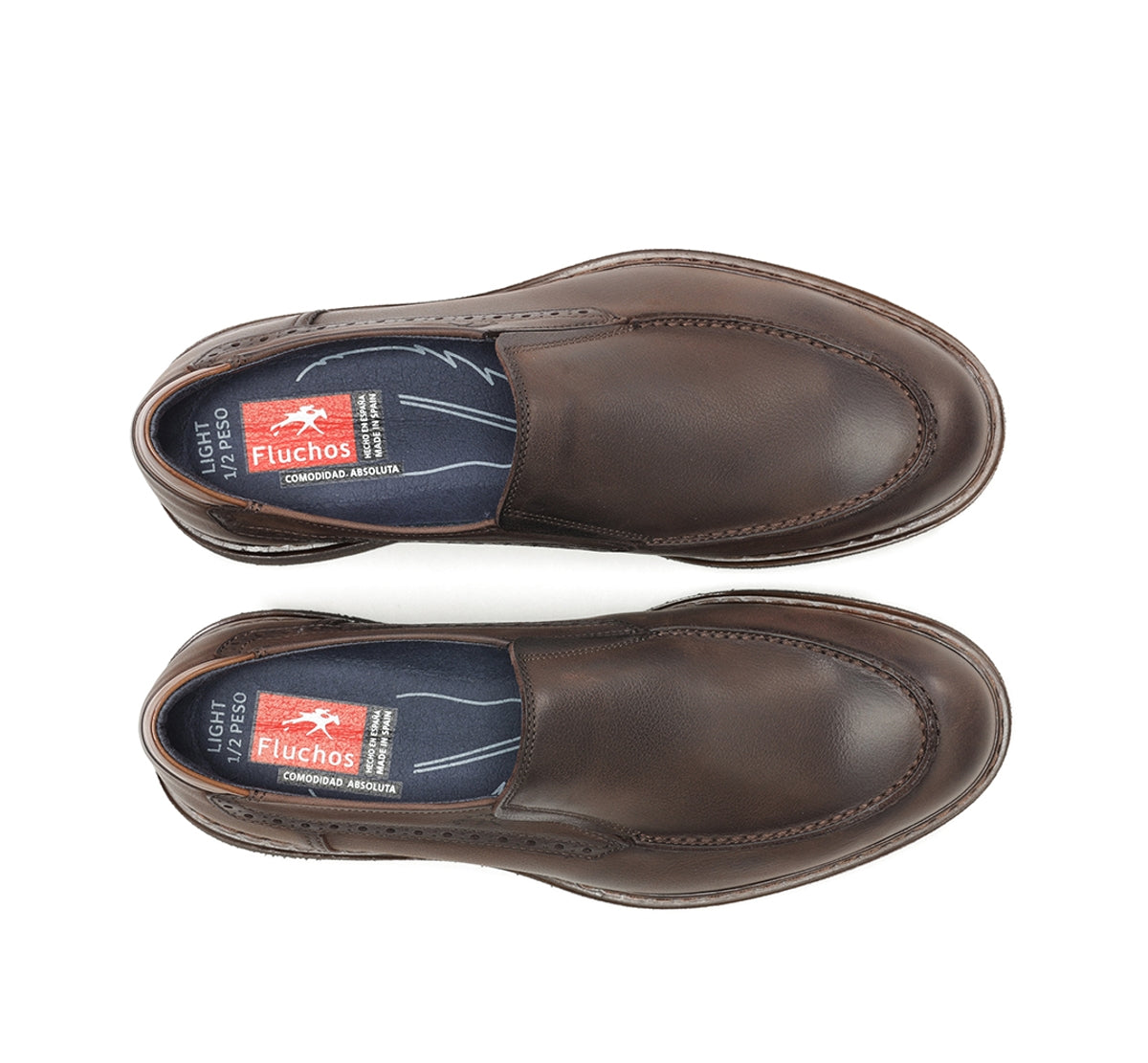 Fluchos Warrior F2031 slip on marron homme cuir
