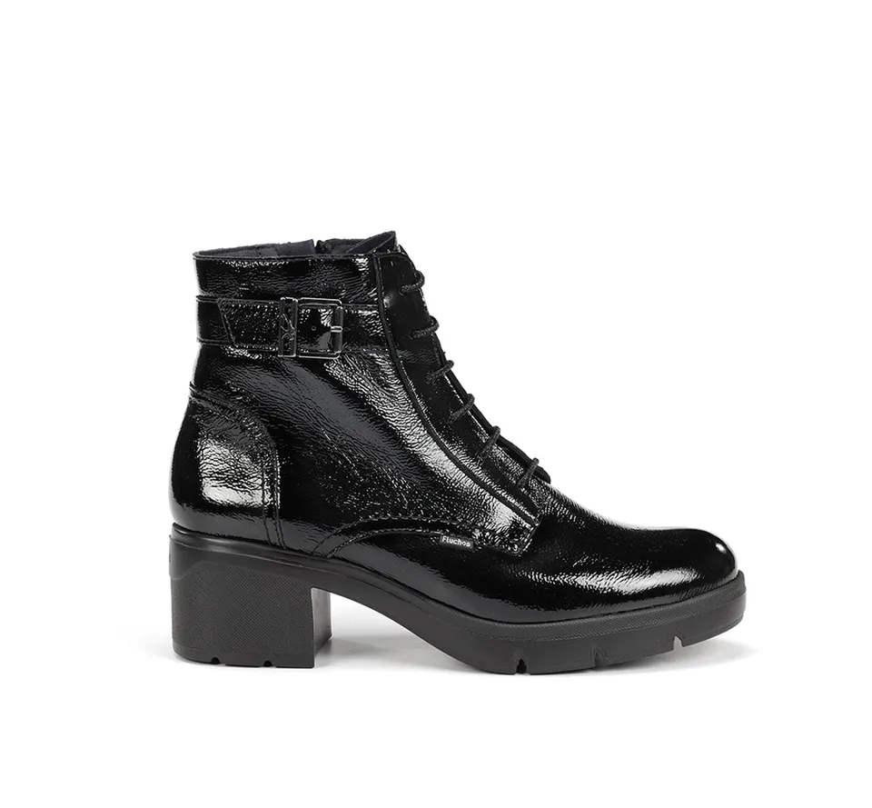 Fluchos Fugaz F2107 bottines noir confort talon