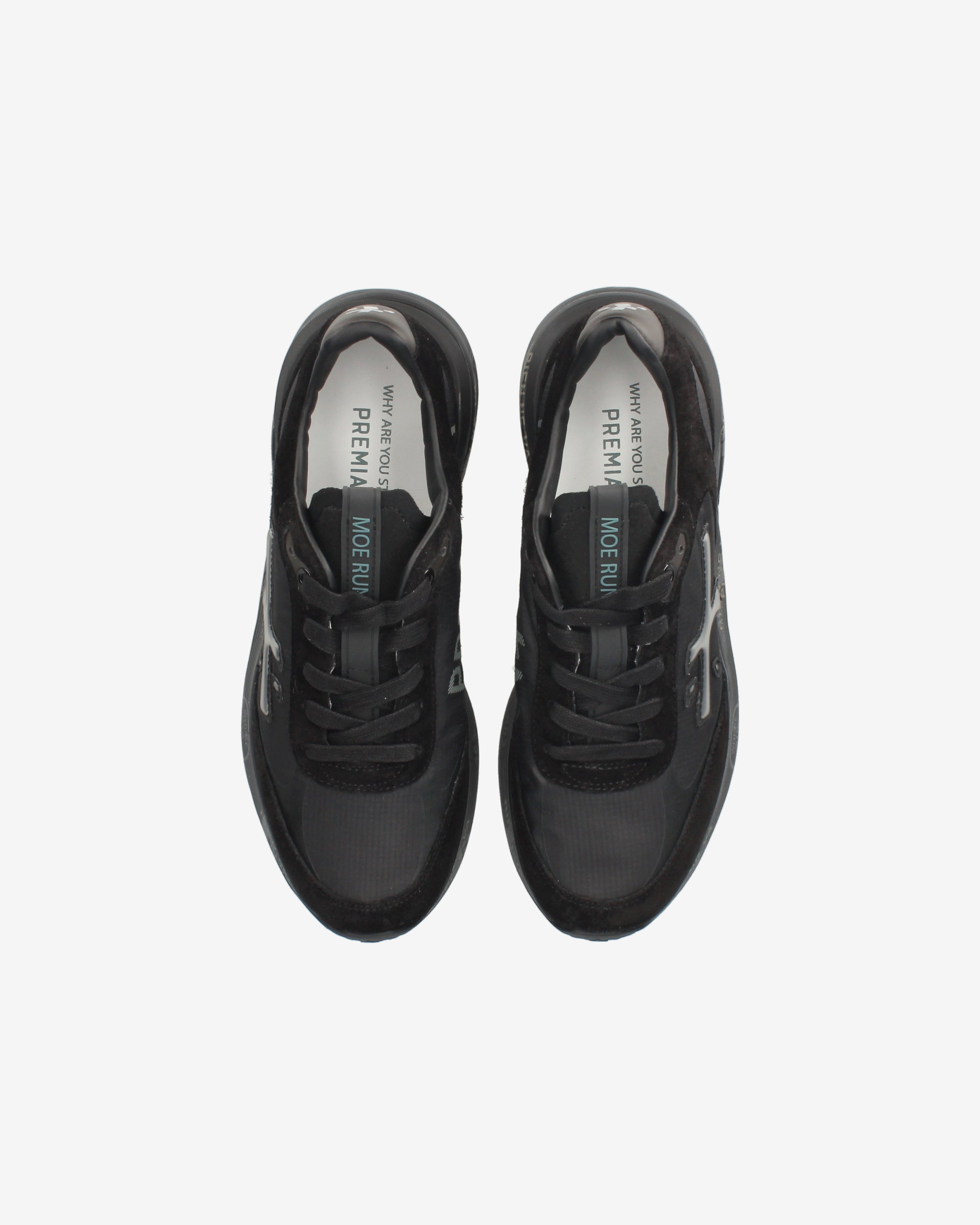 Premiata Moerund 7795 baskets noires suède femme