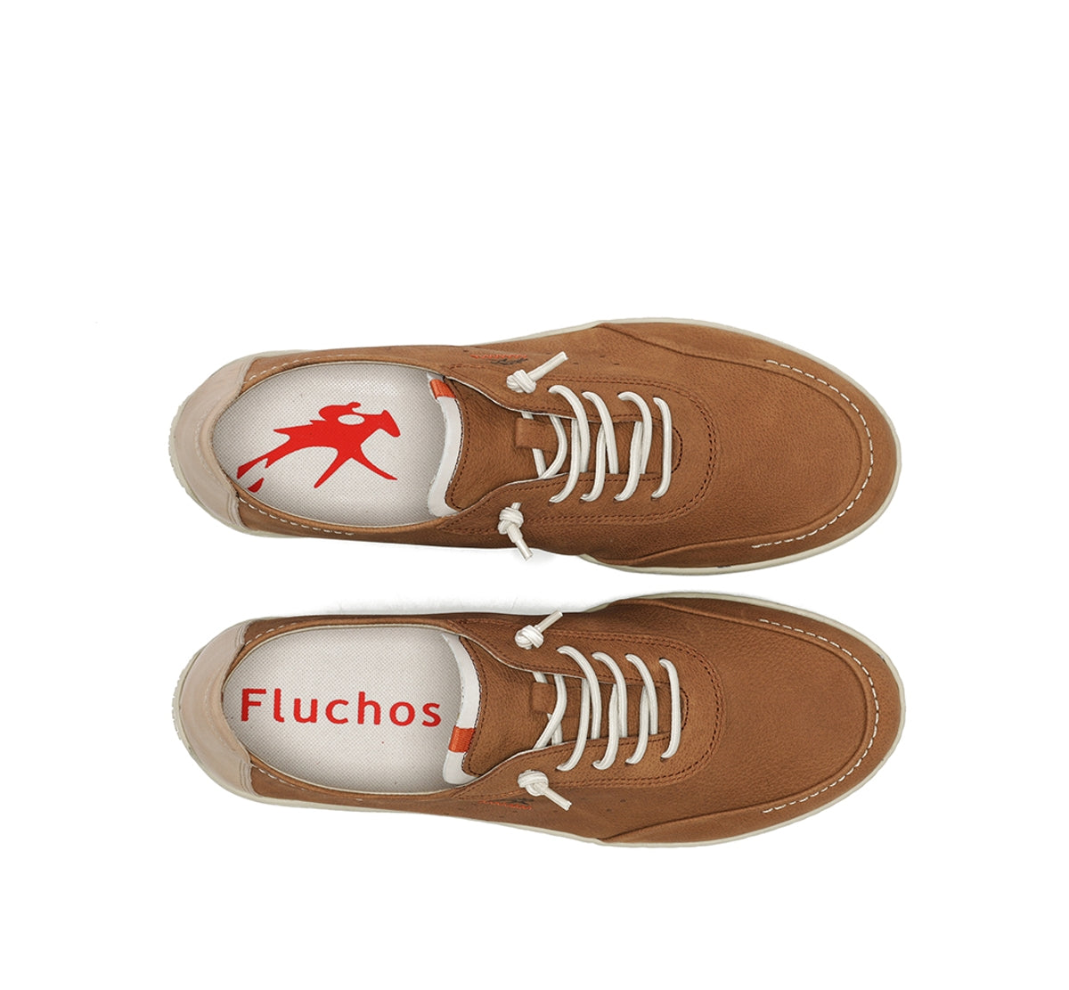 Fluchos Andy F2372 baskets marron homme cuir