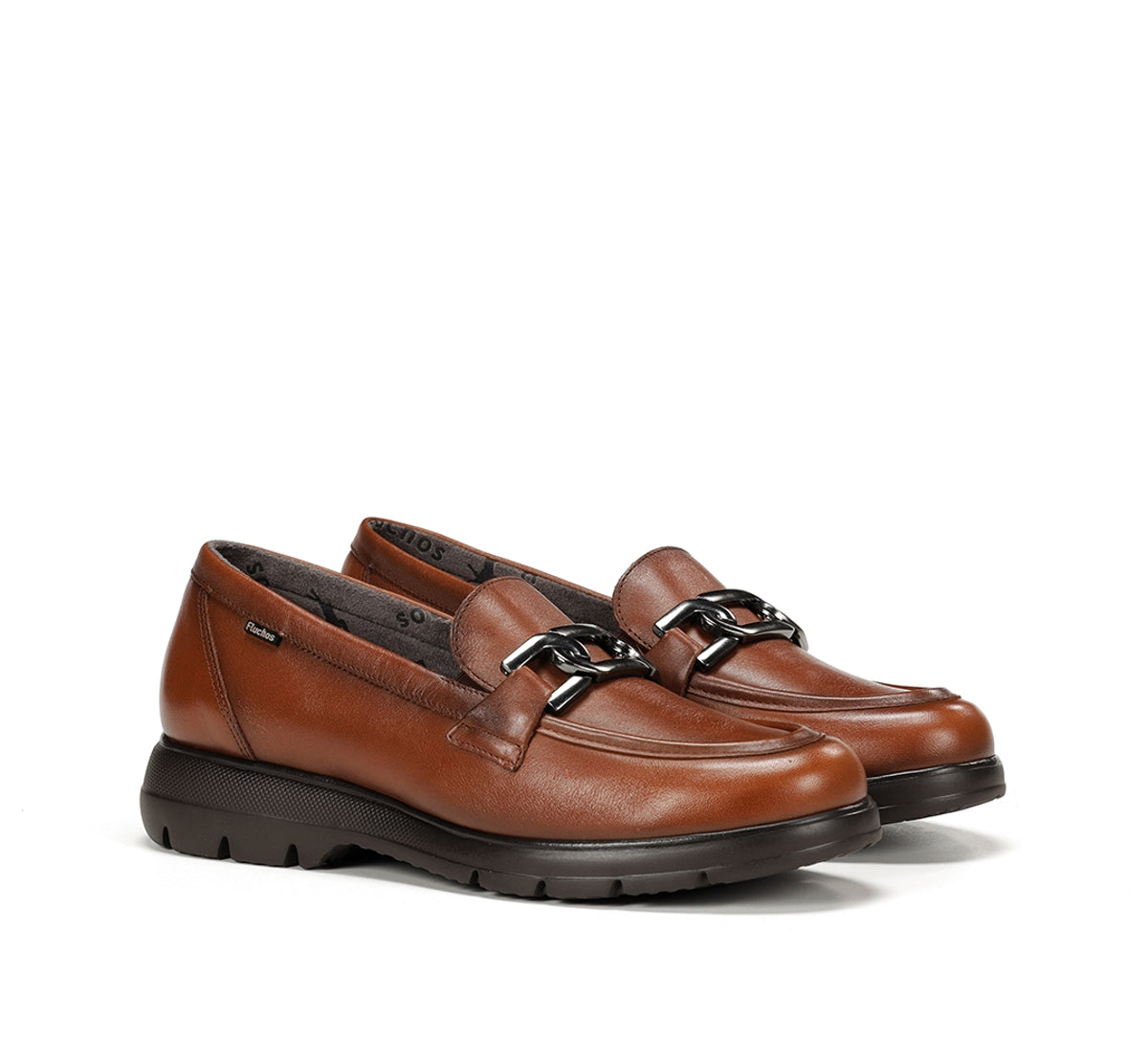 Fluchos Gladis F1794 mocassins femme marron