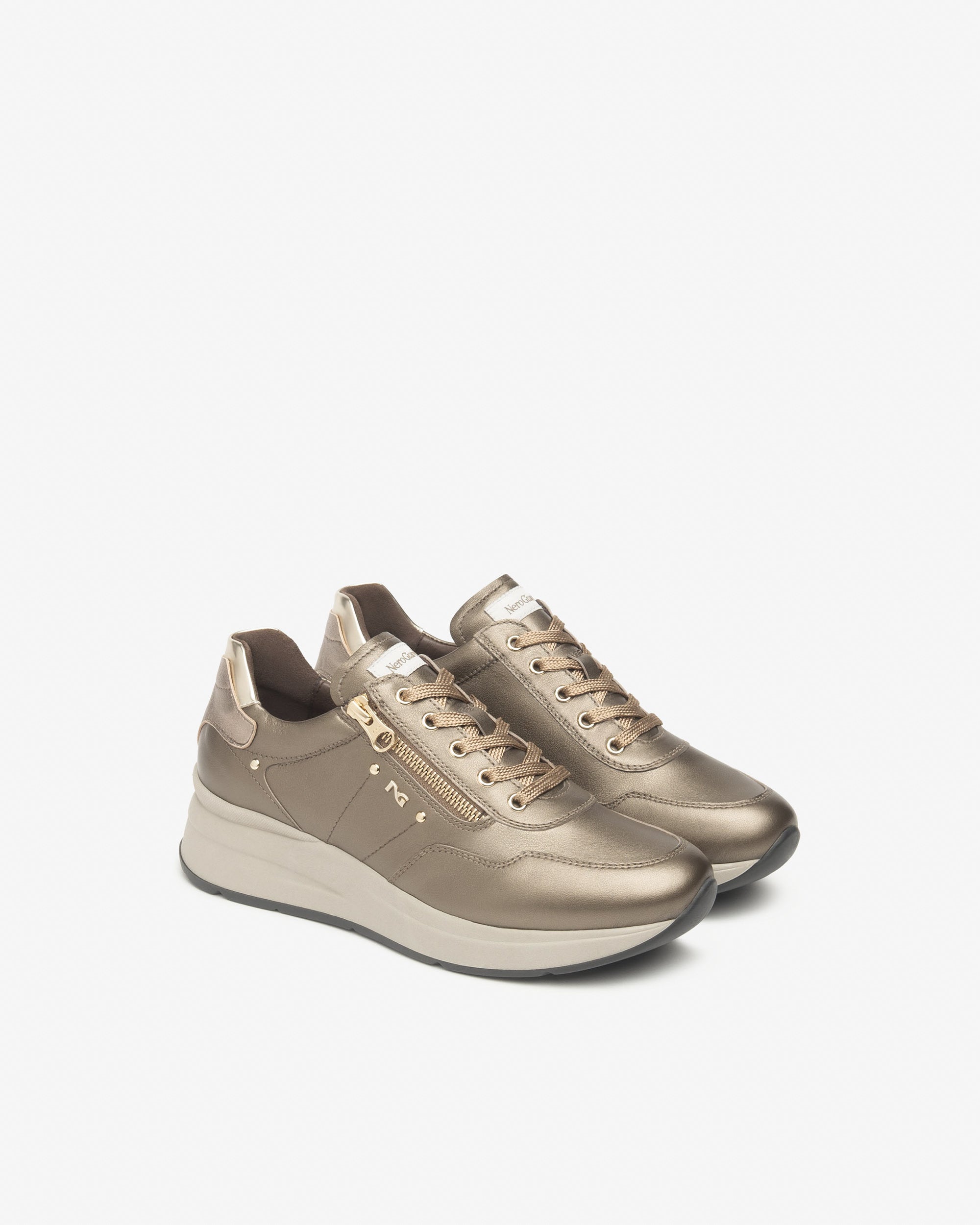 Nero Giardini Sneakers baskets cuir femme pointure 38