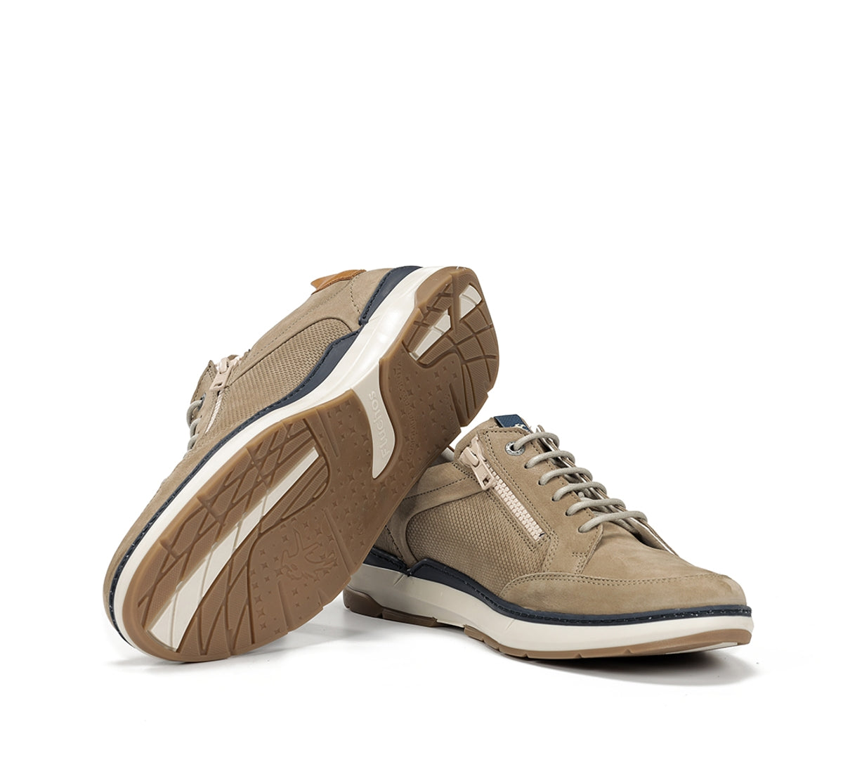 Fluchos Deportivos Jeff F2211 Baskets Taupe Cuir