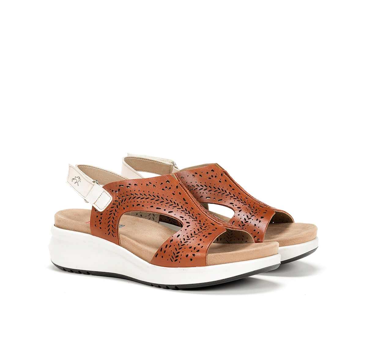 Fluchos Yagon F1481 sandale femme marron cuir