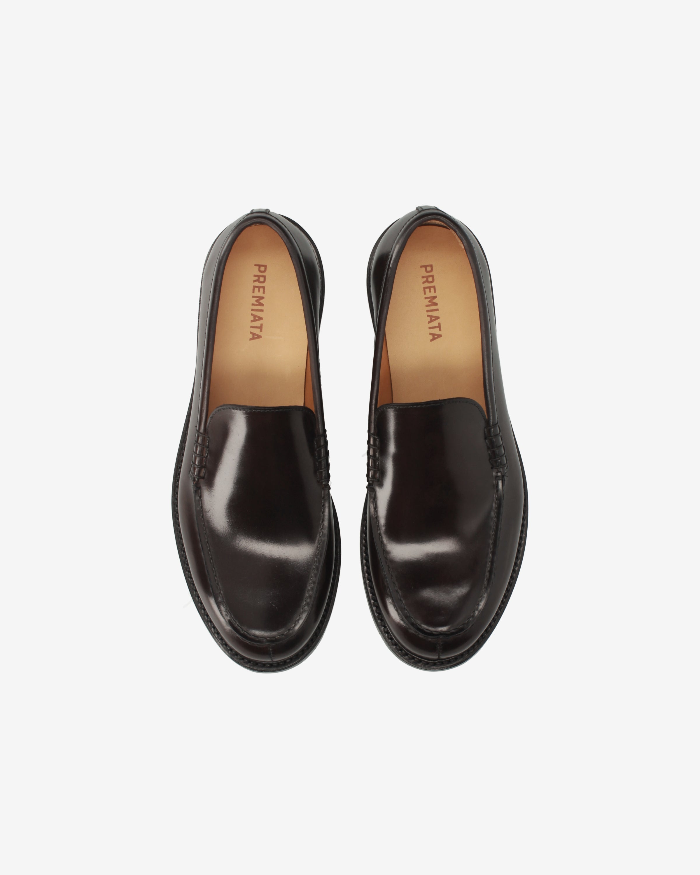 Premiata Ebony Cordovan Loafer mocassins cuir pointure 43