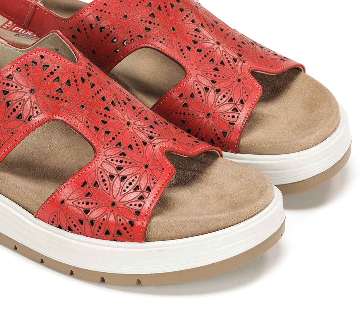Fluchos Sandalias Street F2007 sandale femme rouge