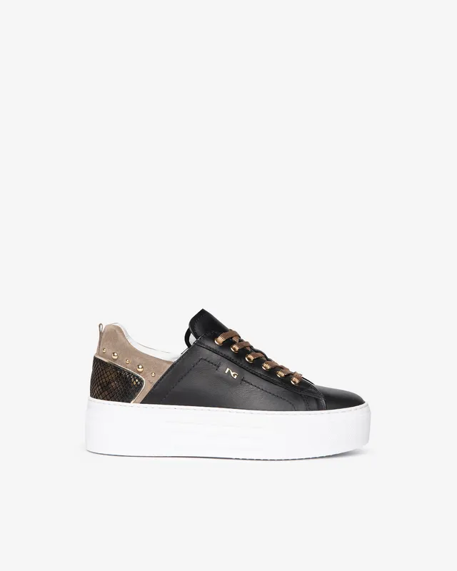 Nero Giardini Sneakers baskets cuir femme pointure 38