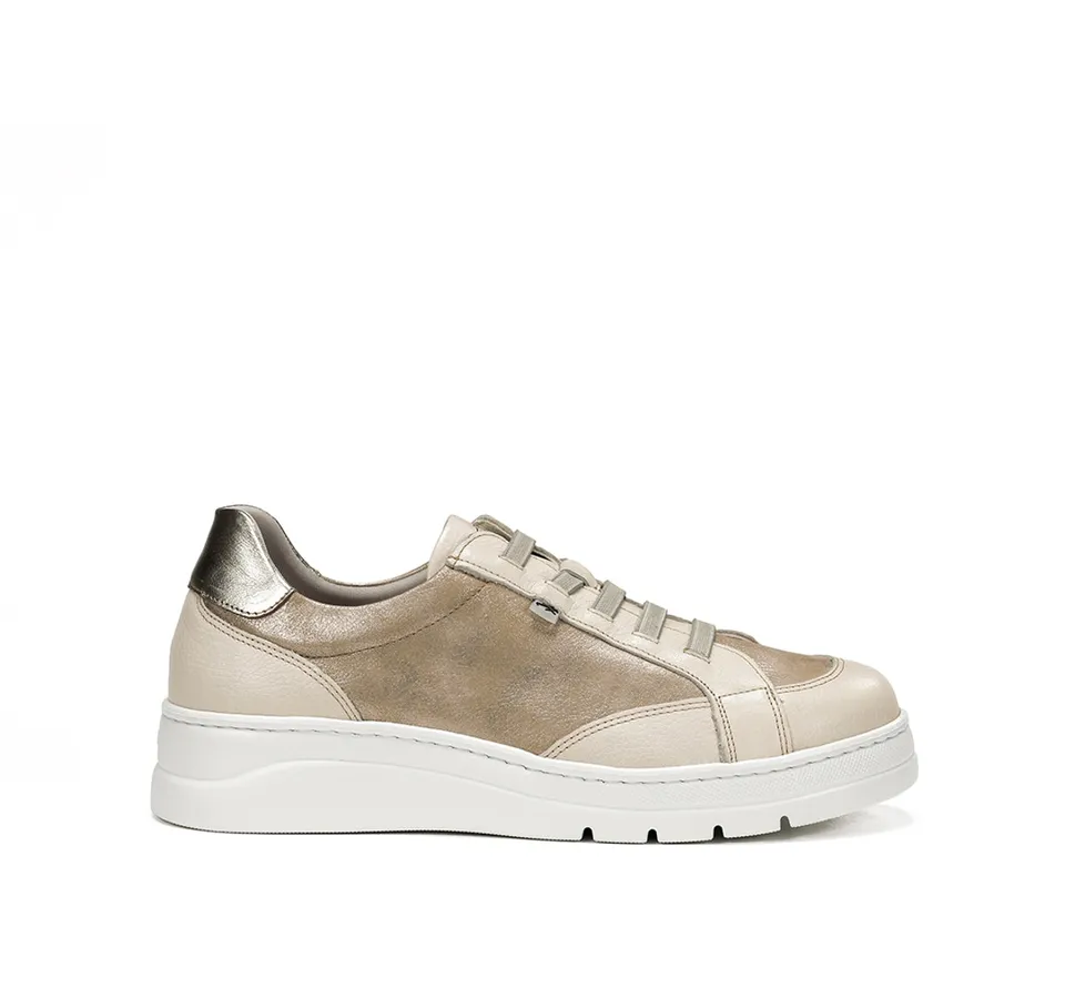 Fluchos Pompas F1918 baskets femme taupe confort
