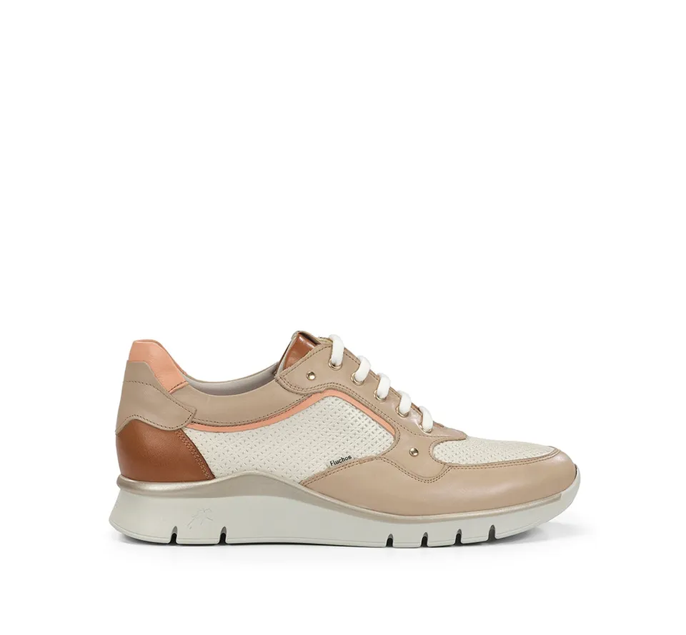 Fluchos Union F2177 basket femme taupe souple