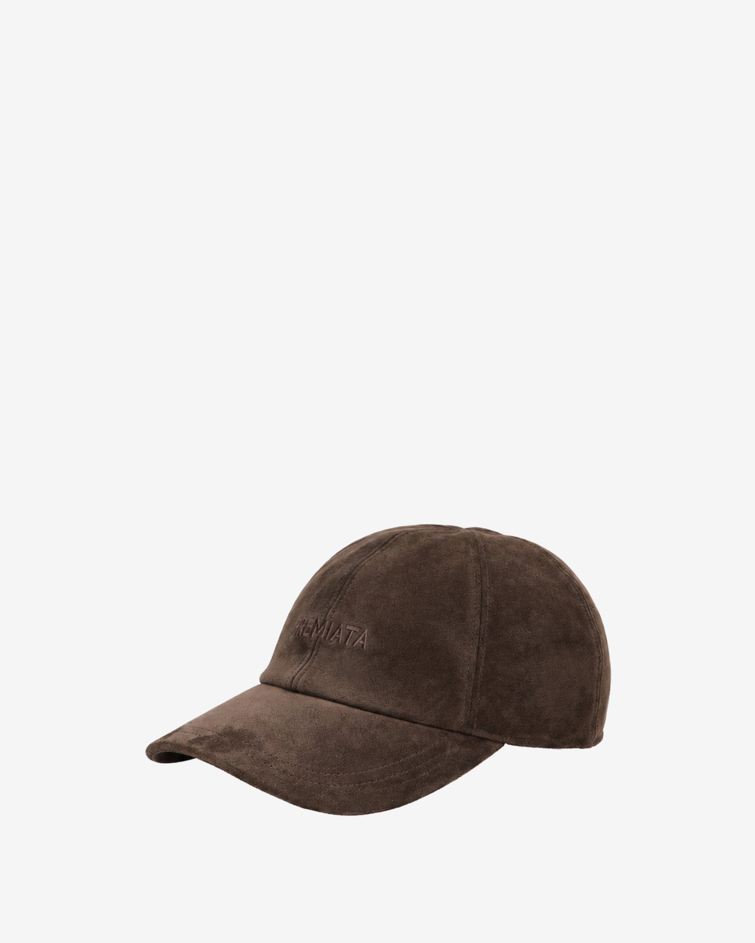 Premiata Mocha Casquette Baseball Daim Marron