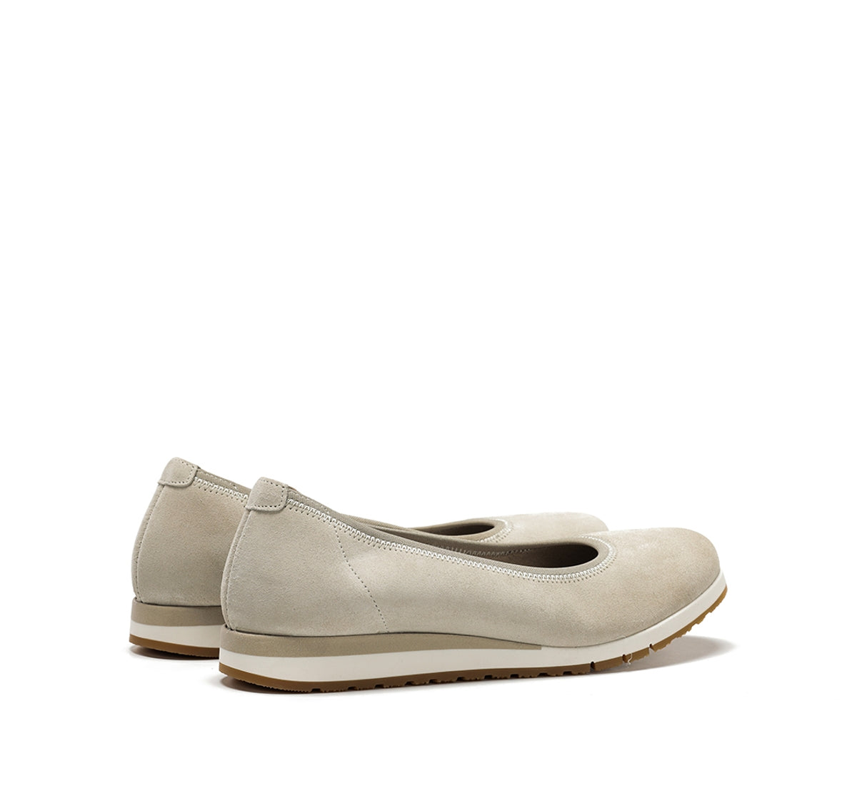 Dorking Swim D9712 ballerines taupe cuir femme