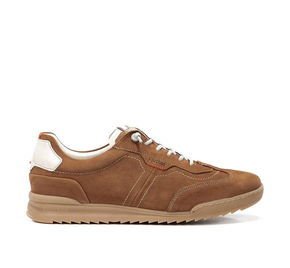 Fluchos Elder F2383 basket marron homme confort