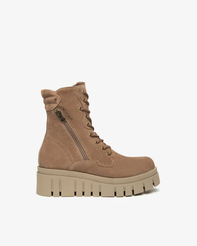 Nero Giardini Combat Boots rangers femme 38 daim