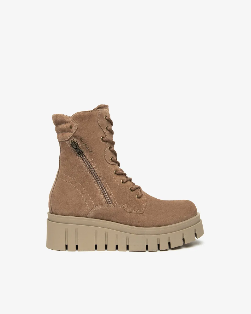 Nero Giardini Combat Boots rangers femme 38 daim