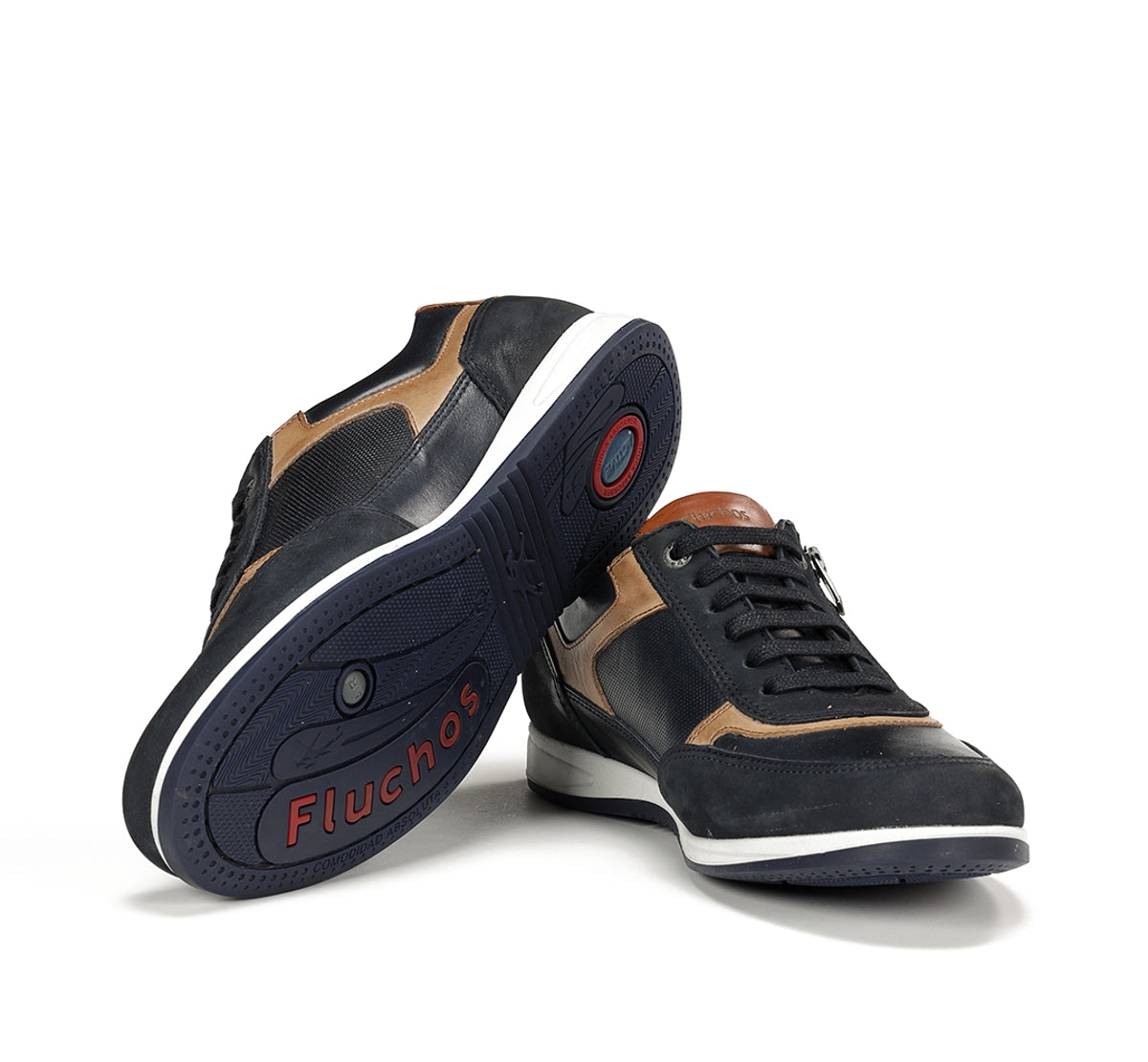 Fluchos Daniel F1288 basket bleu homme