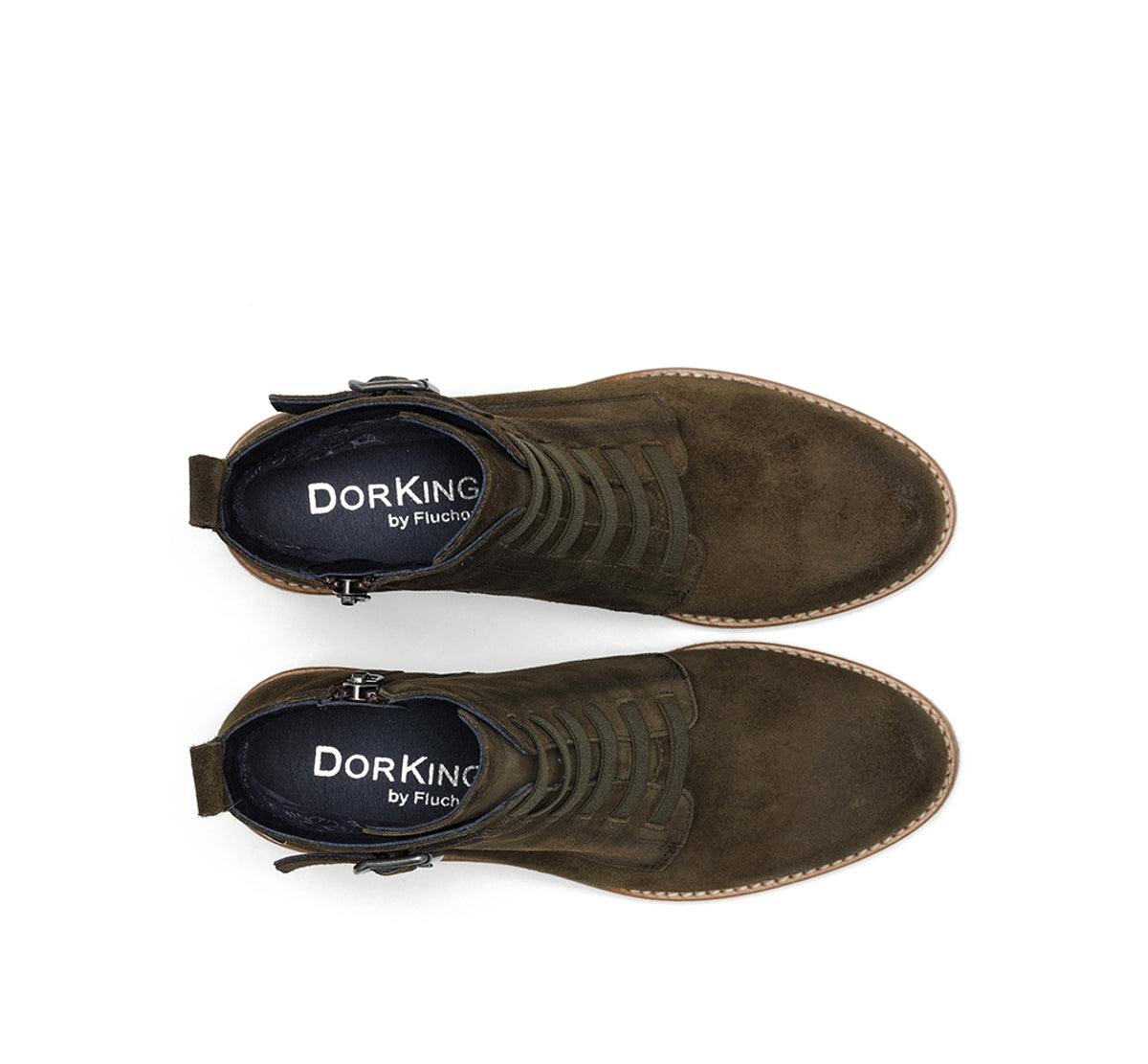 Dorking by Fluchos Lucero D8868 boots femme vertes