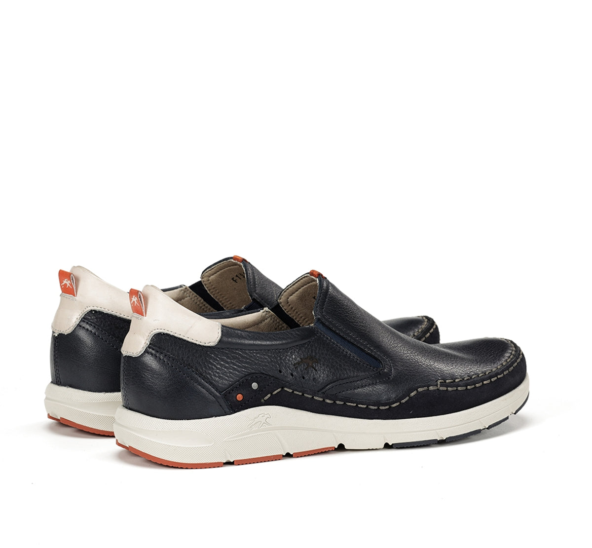Fluchos Kai F1985 slip on bleu homme sans lacet