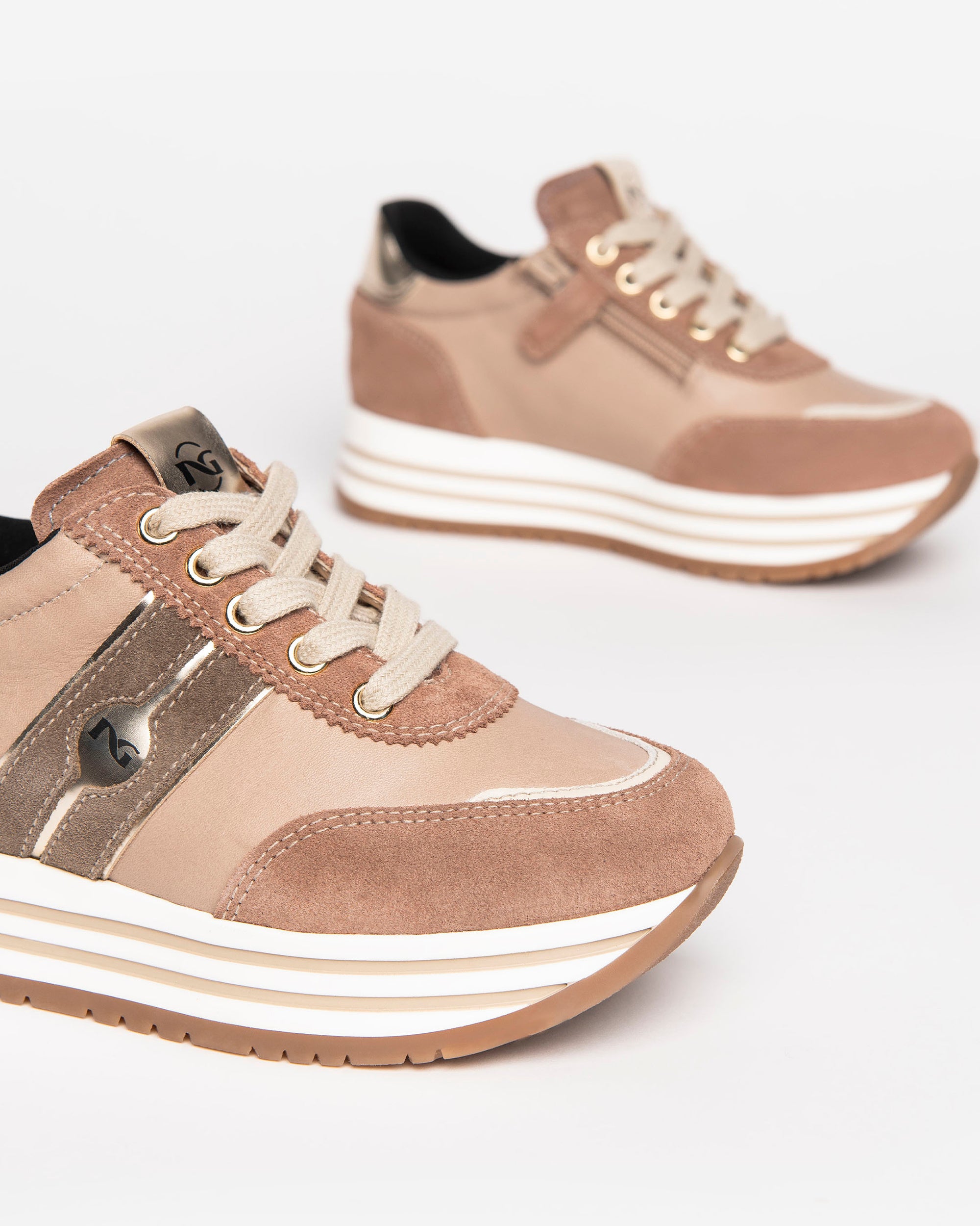 Nero Giardini Sneakers baskets ado fille daim cuir 36
