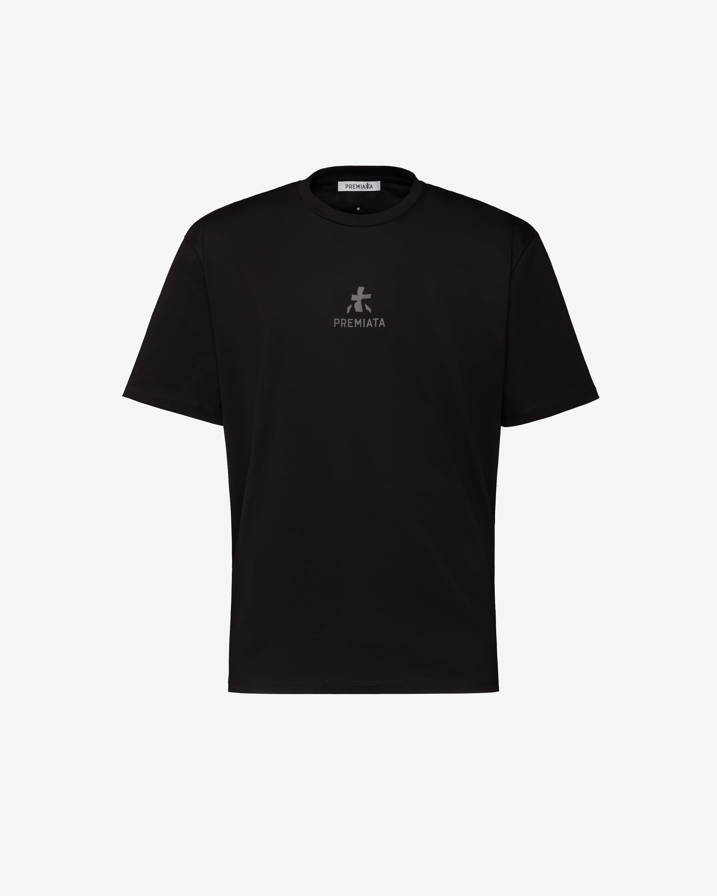 Premiata T-shirt jersey noir homme taille L col rond coton
