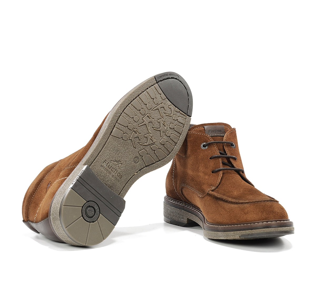 Fluchos Kasper F1820 bottine homme marron cuir confort