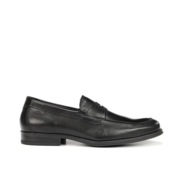 Fluchos Arthur F1933 mocassins noir homme cuir
