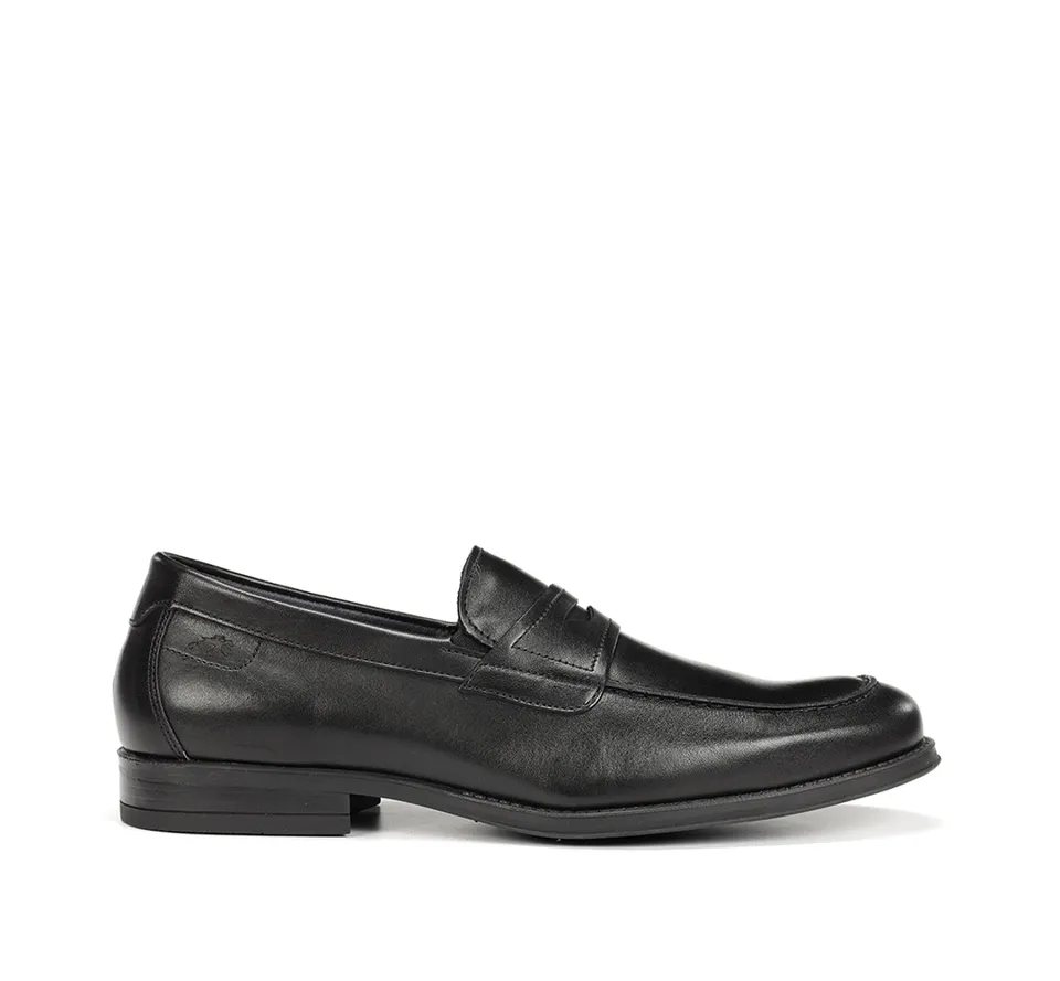 Fluchos Arthur F1933 mocassins noir homme cuir