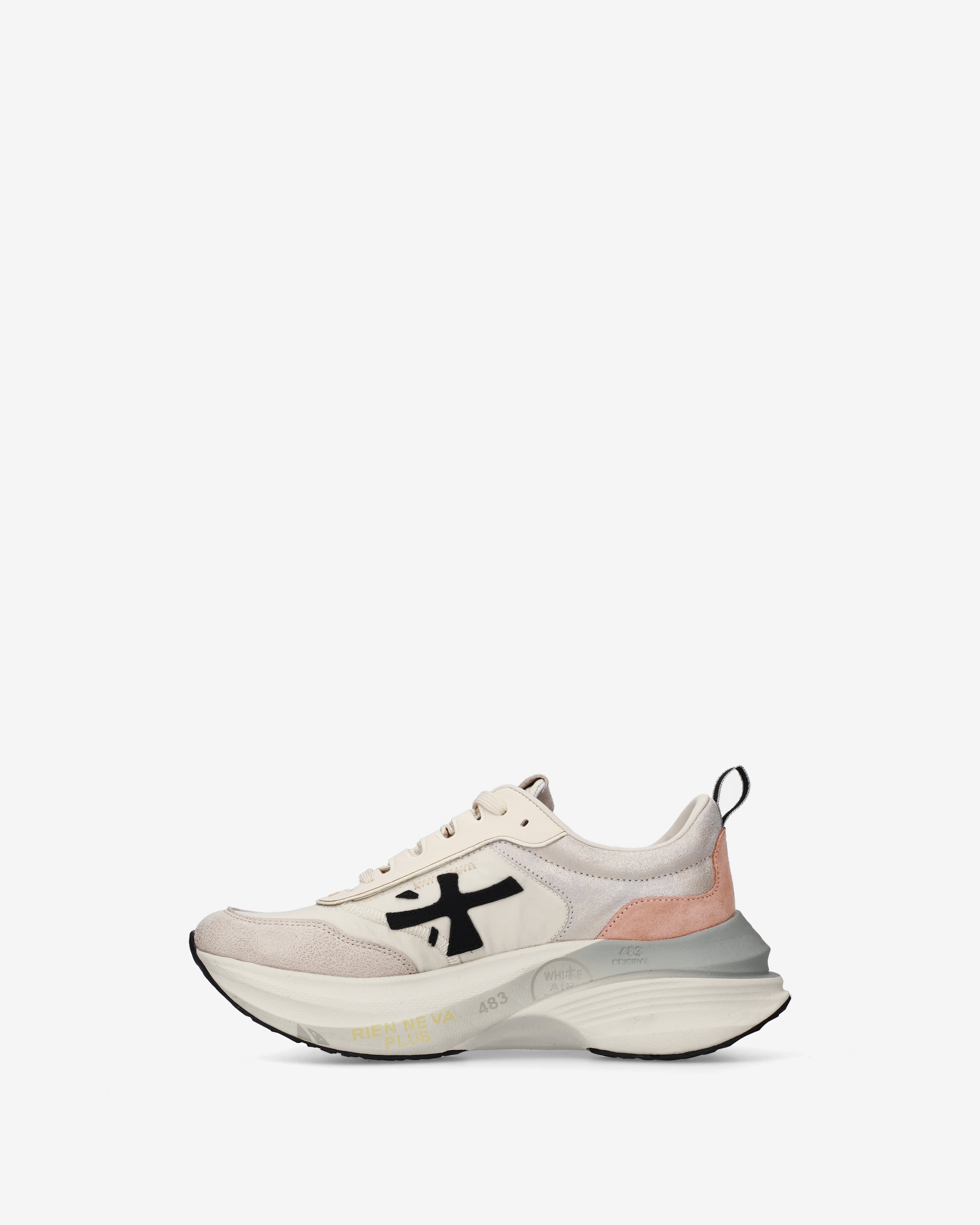 Premiata Hill 8522 sneakers femme blanc rose