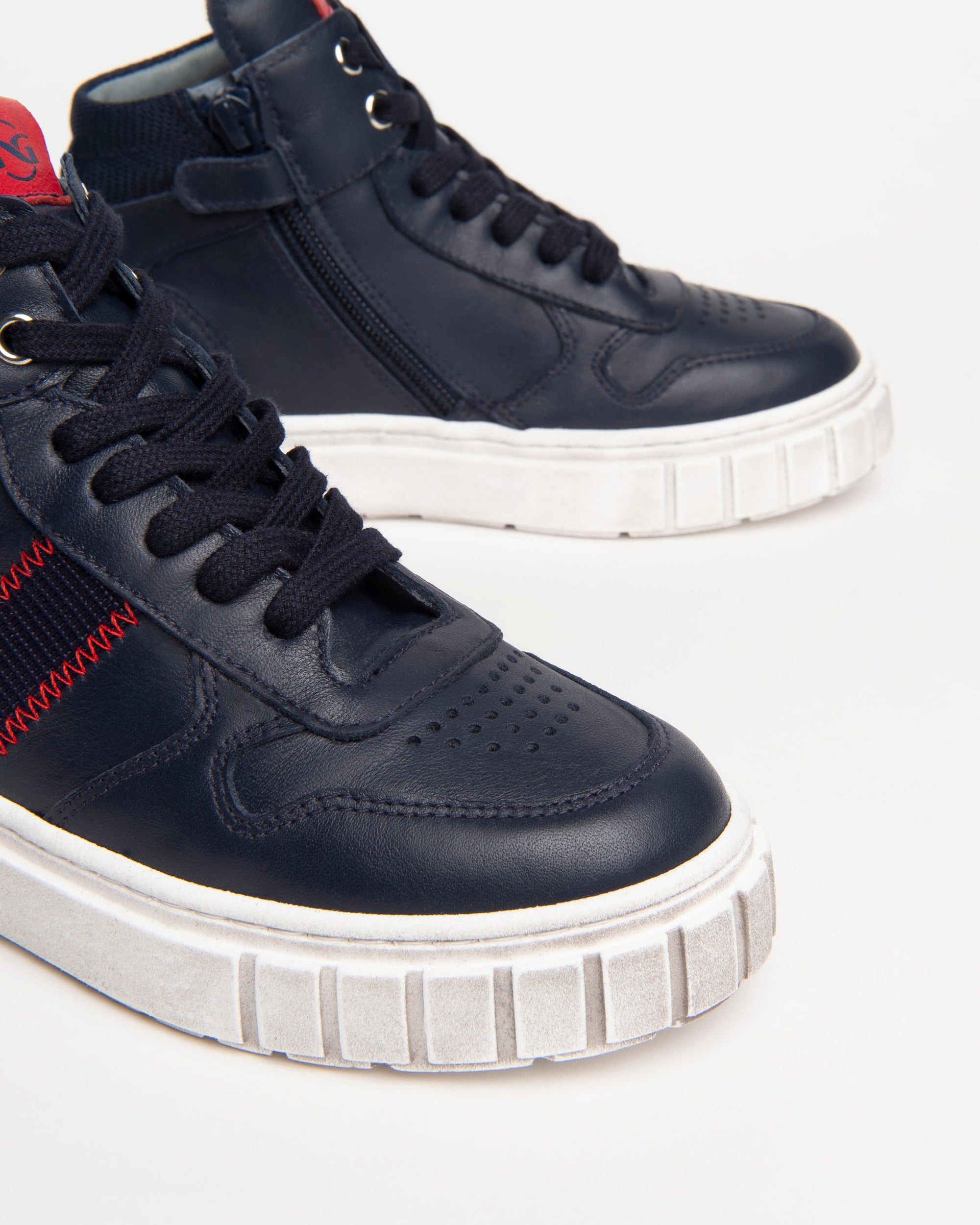 Nero Giardini Sneakers baskets ado cuir montante zip