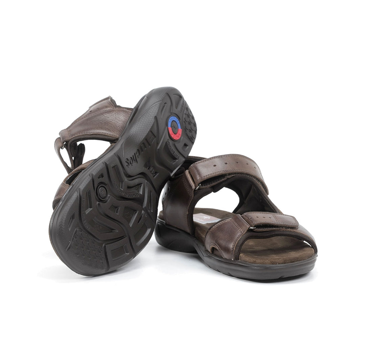 Fluchos Dozer F1201 sandale homme marron scratch