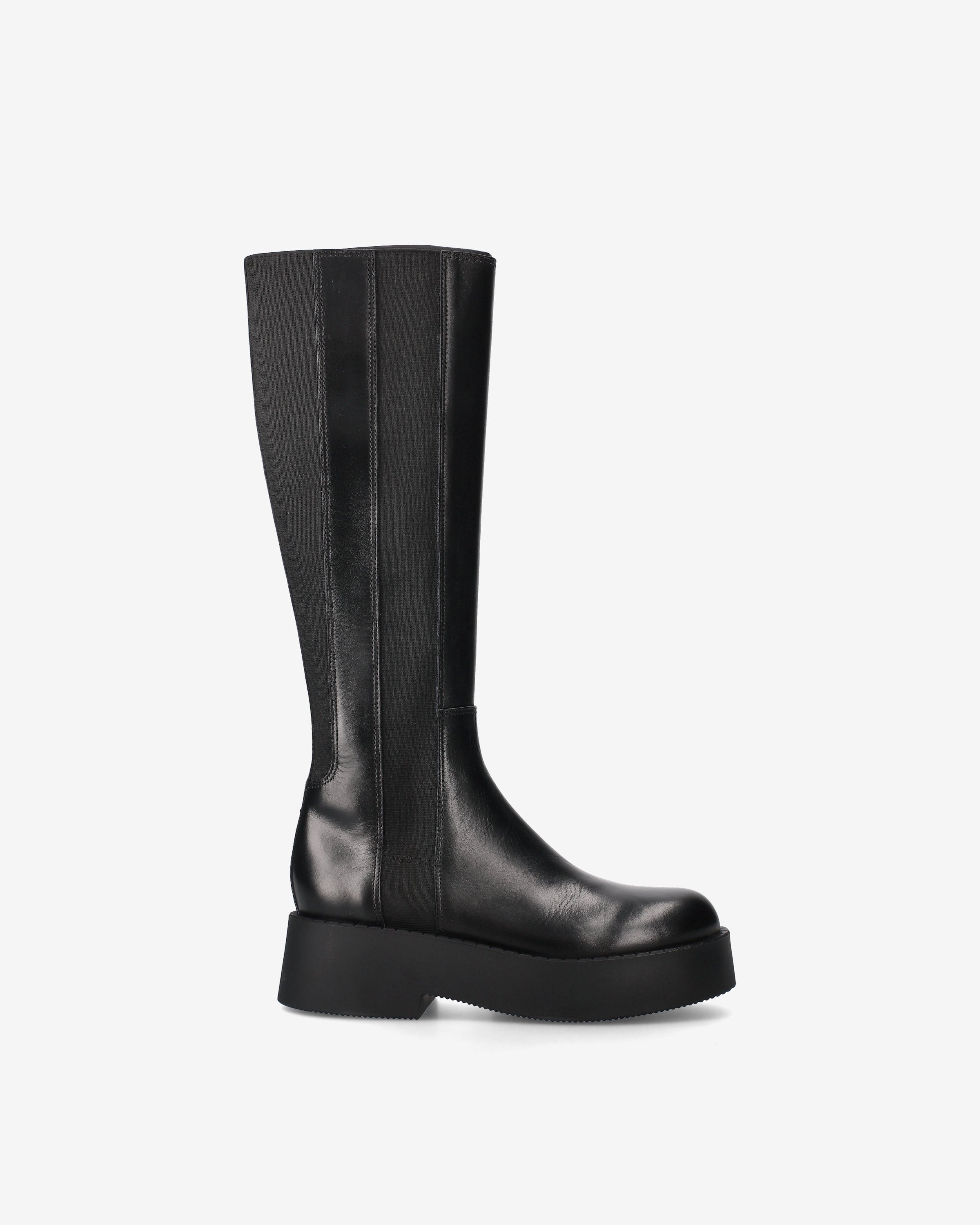 Premiata Stivaletti bottines femme noir cuir talon 5 cm