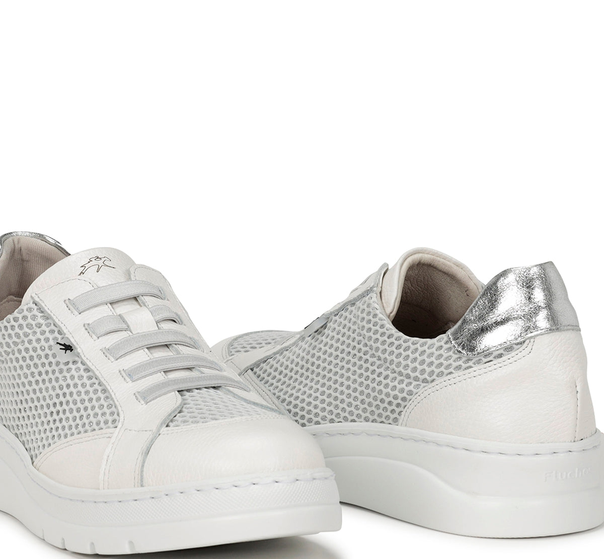 Fluchos Pompas F1668 baskets blanc femme