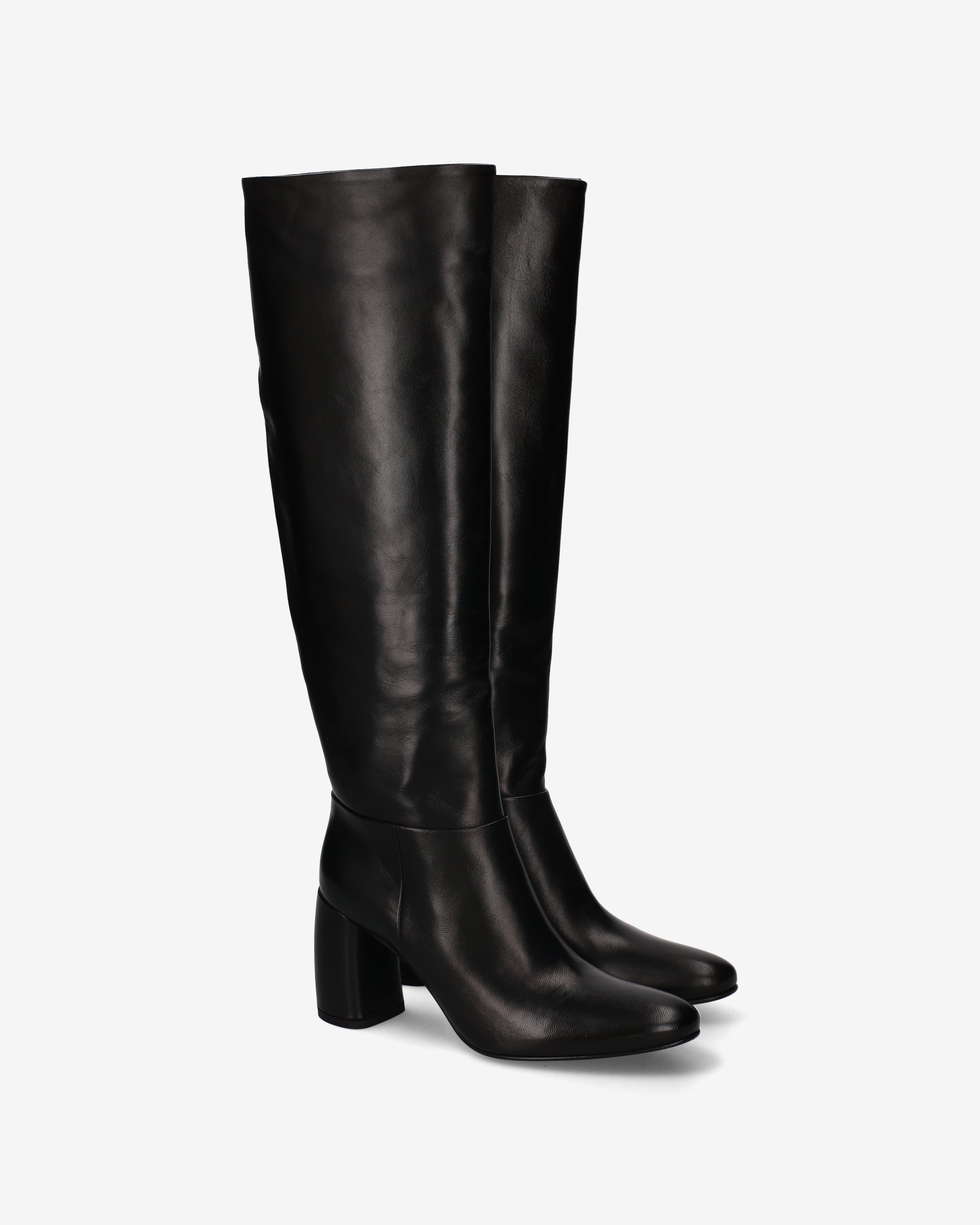 Premiata Stivali bottes cuir noir talon 85 femme