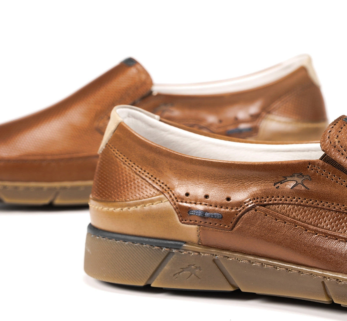 Fluchos Mocasines Barry F1157 mocassins marron 42 cuir