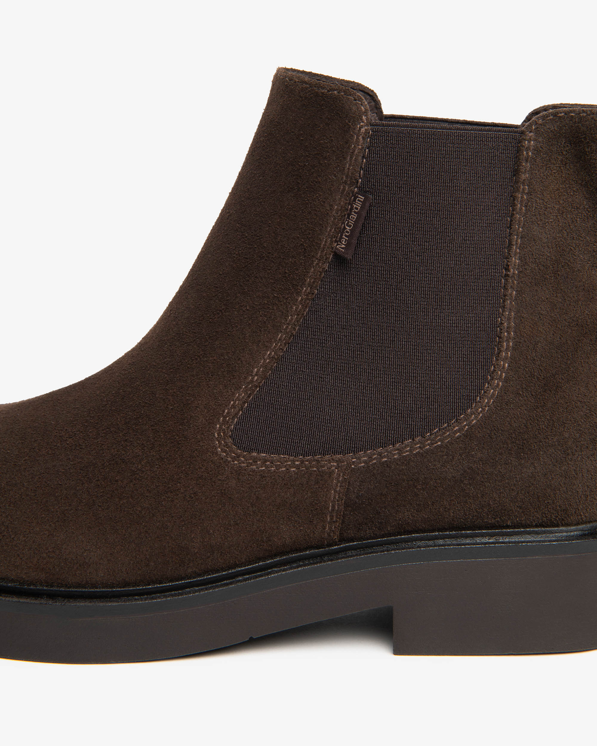 Nero Giardini Chelsea Boots bottines daim femme talon 35 mm
