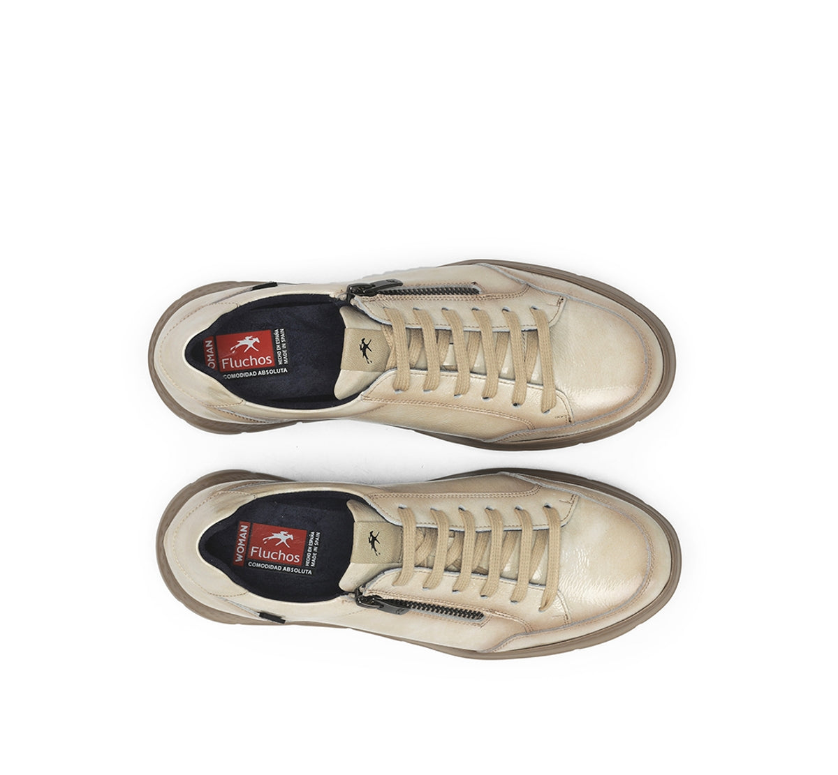 Fluchos Ilia F2306 basket blanche femme cuir