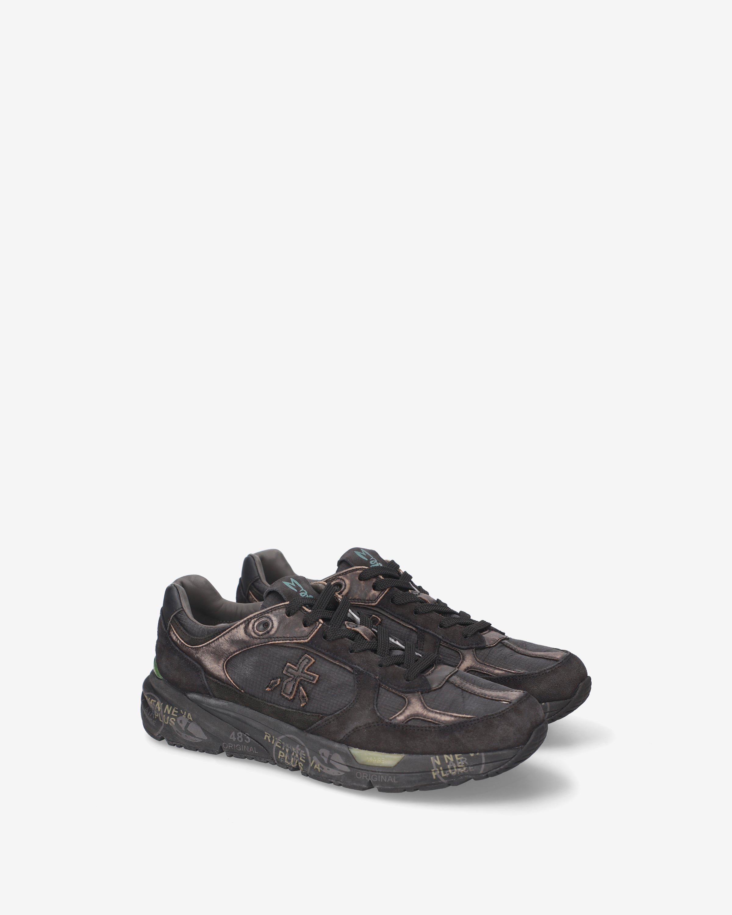 Premiata Mase25 8424 sneakers crème daim technique