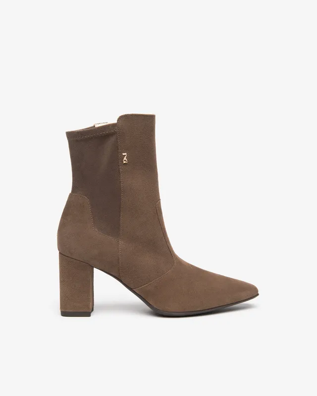 Nero Giardini Booties Bottines Daim Femme Talon 75 mm