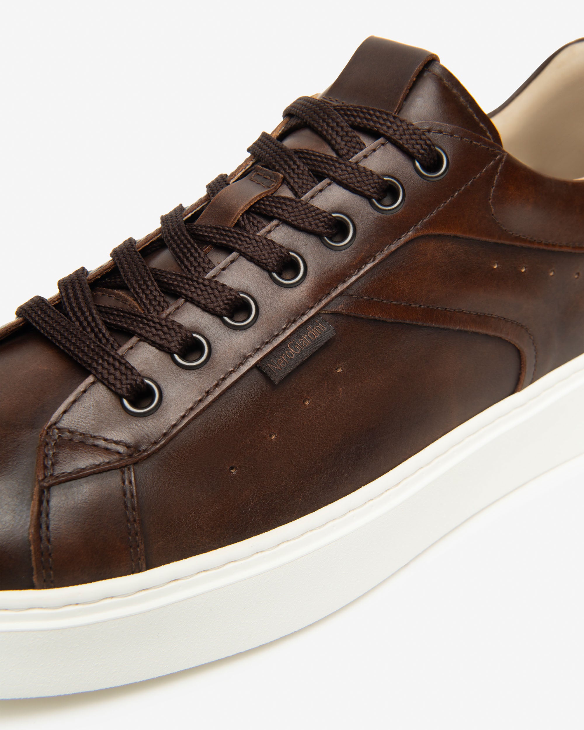 Nero Giardini Sneakers baskets cuir homme pointure 42