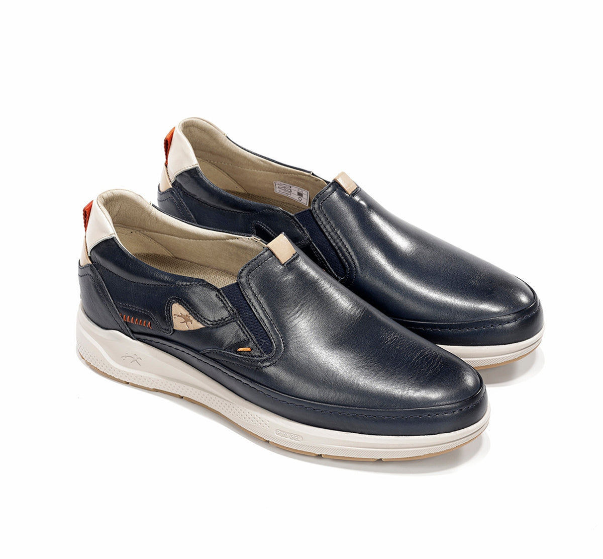 Fluchos Slip On Kadir F2445 chaussures bleues homme léger