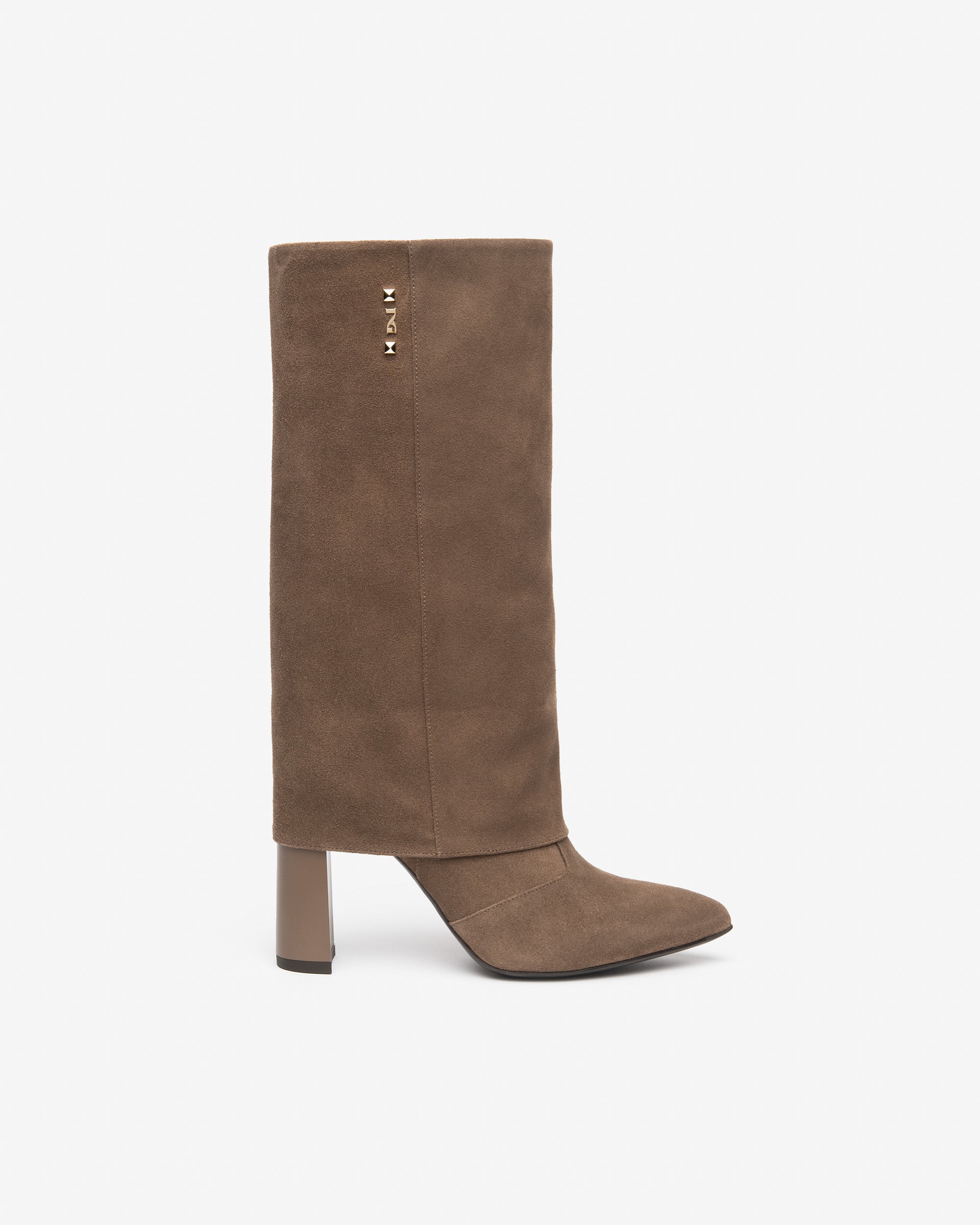 Nero Giardini Boots bottes femme daim talon 38