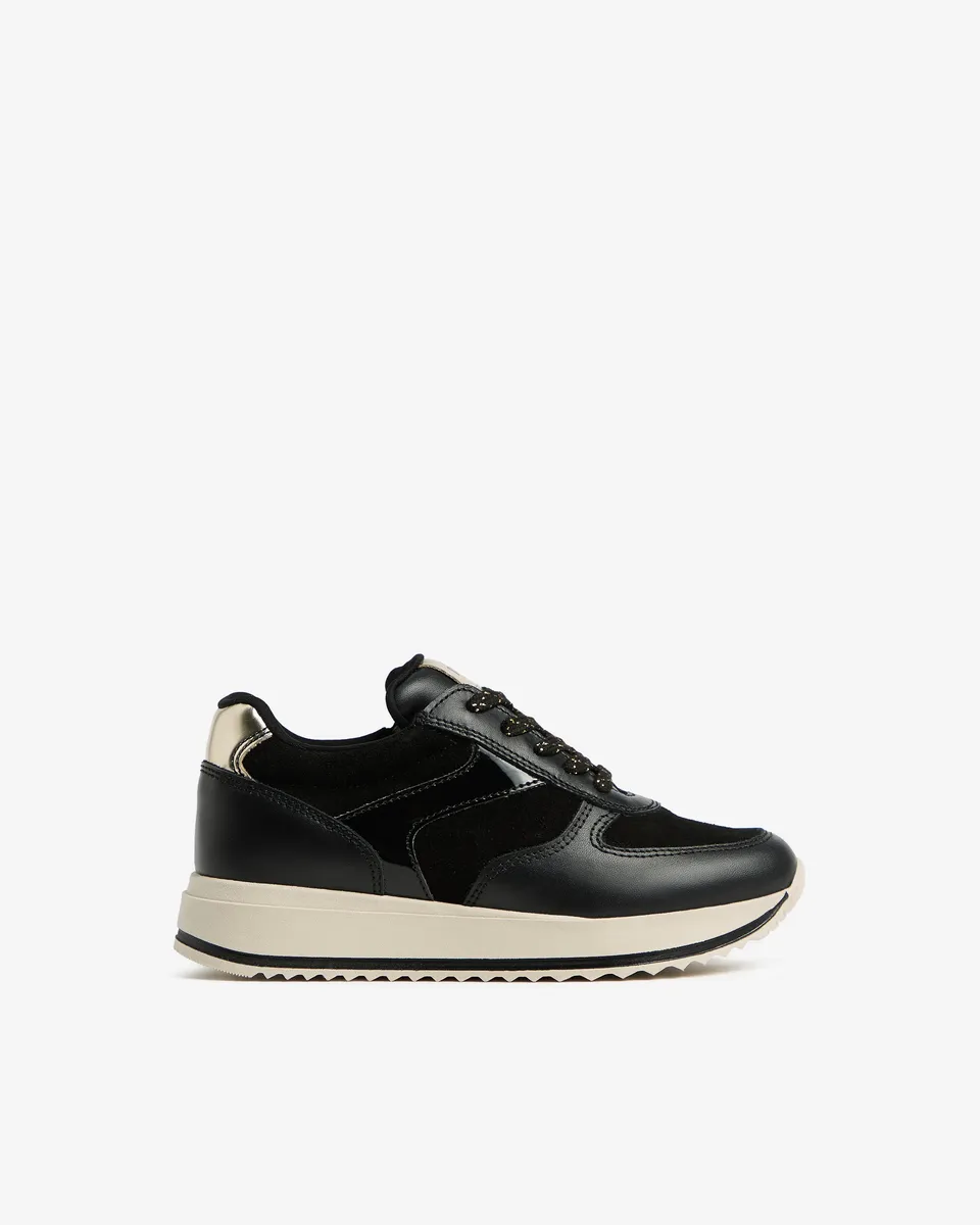 Nero Giardini Sneakers baskets ado cuir daim technique 31-39