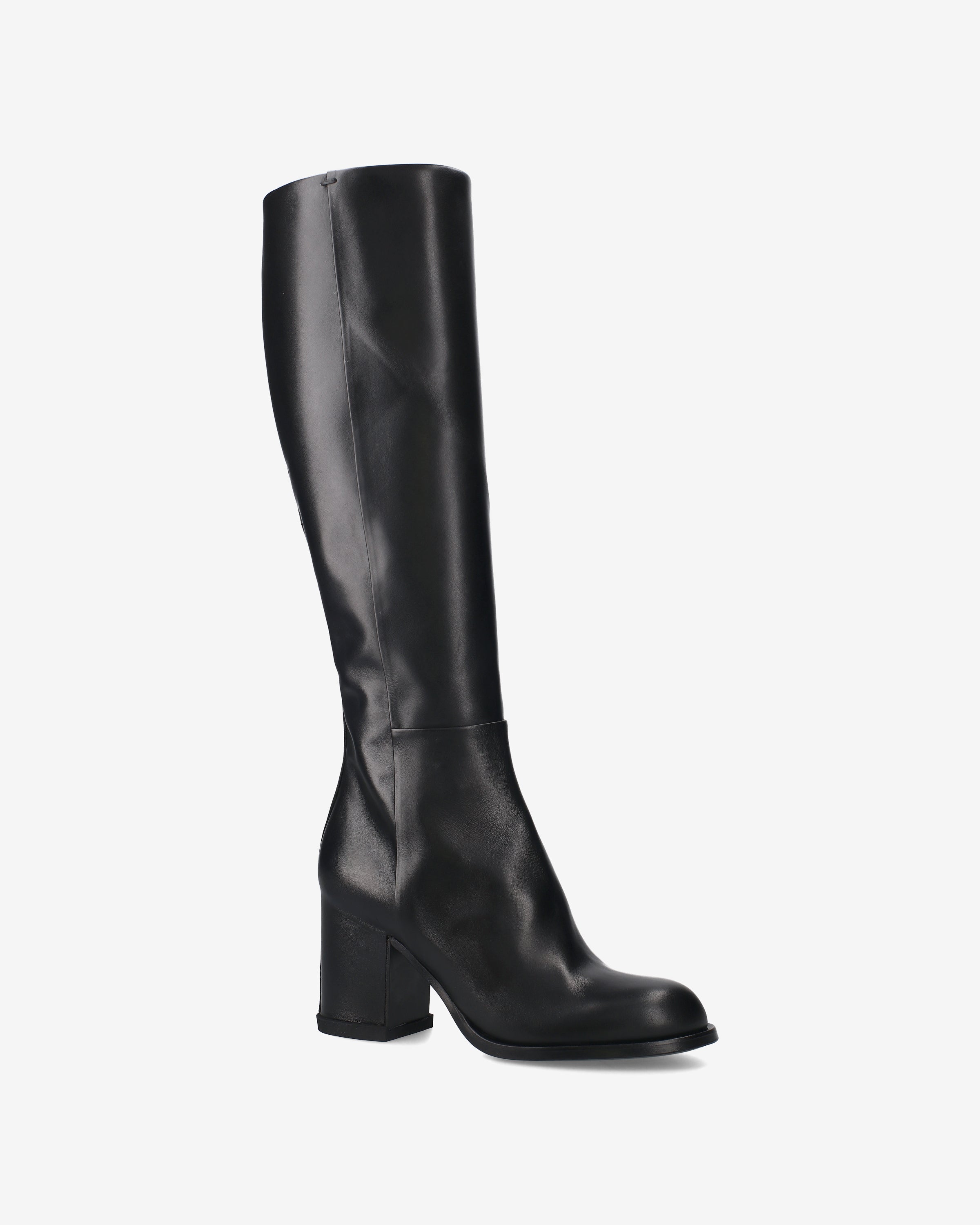 Premiata Boots bottines femme cuir noir talon 8 cm