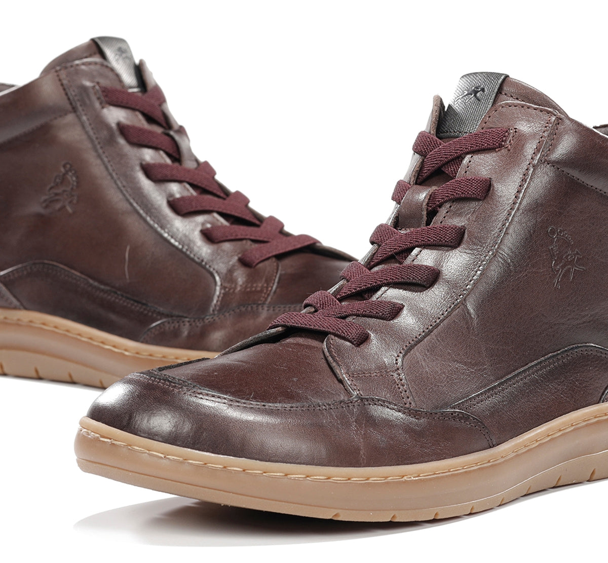 Fluchos Jungle F2553 Bottine Marron Cuir Femme Souple