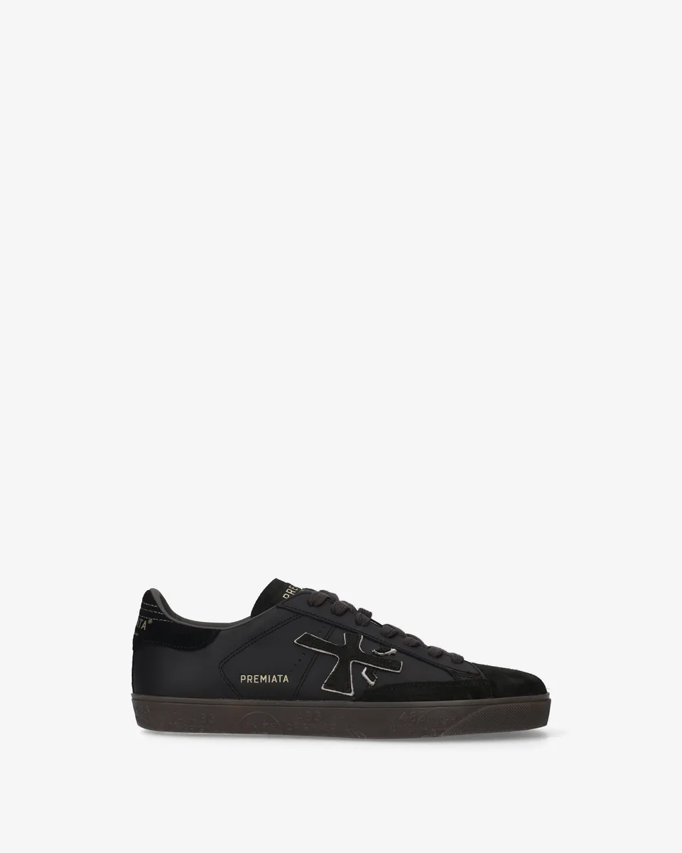 Premiata Steven 8484 sneakers homme cuir noir