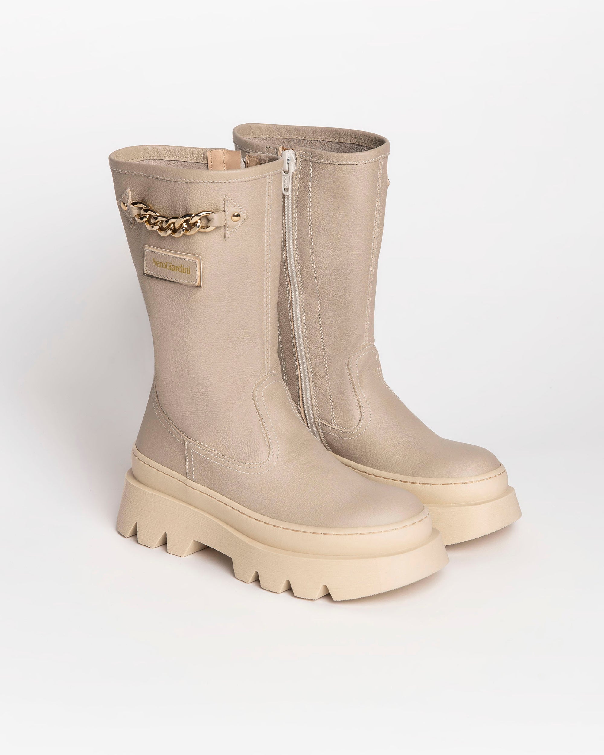 Nero Giardini Boots bottes cuir fille hiver pointure 36