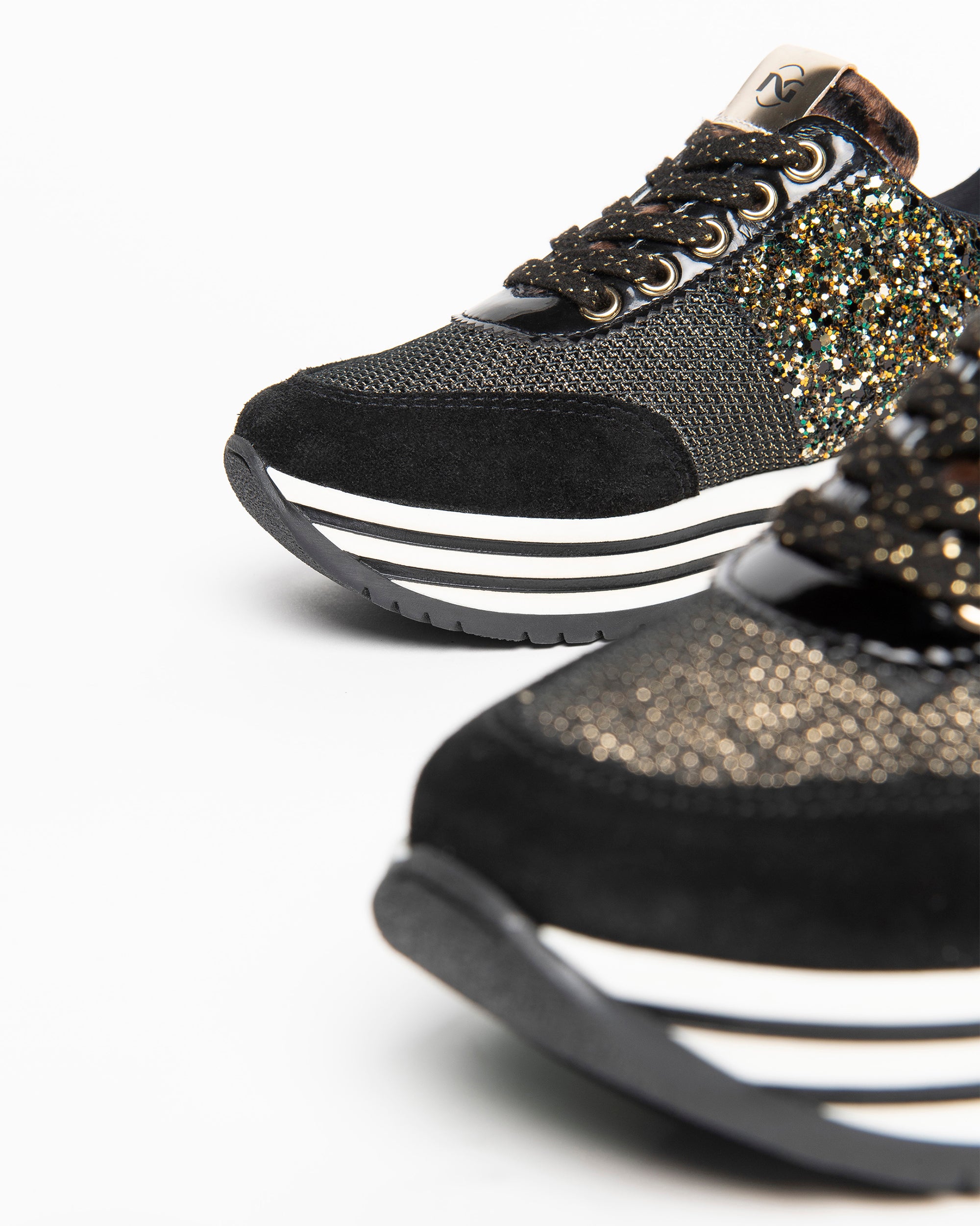 Nero Giardini Sneakers baskets daim fille paillettes 35